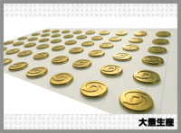 社章大量生産画像